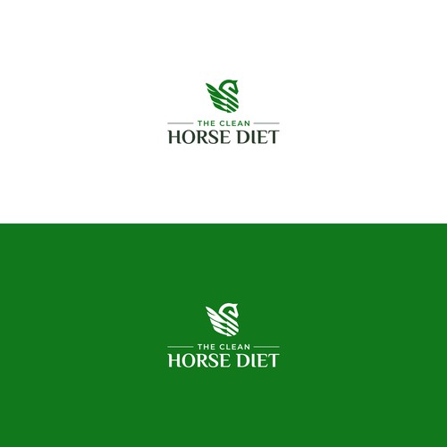 Diet logo with the title 'Equine diet logo'