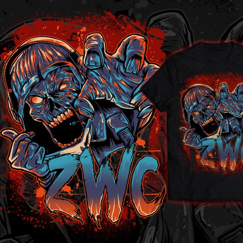 Gamer design with the title 'ZWC'