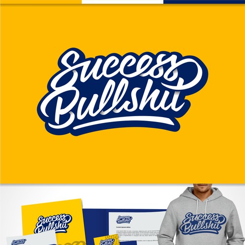 Script logo with the title 'Success Bullshit'