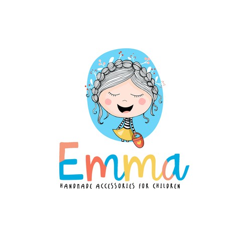 Girly design with the title 'Emma'