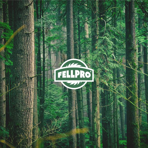 Carving logo with the title 'Fellpro Woodwork'