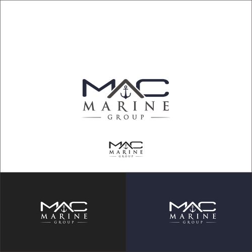 Maine logo with the title 'MAC MARINE WINNING DESIGN'