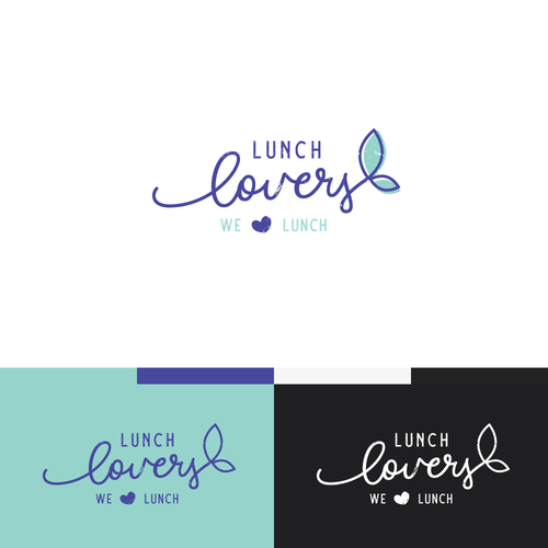 Catering logo with the title 'Logo for healthy lunch catering company.'