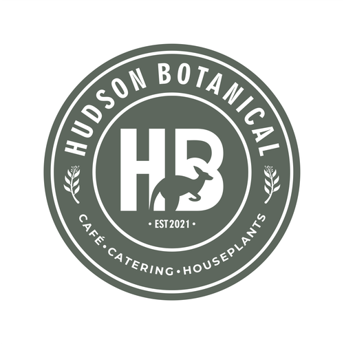 Botanical brand with the title 'Design a feminine, on-trend logo for an Australian café / houseplant shop in Pennsylvania'