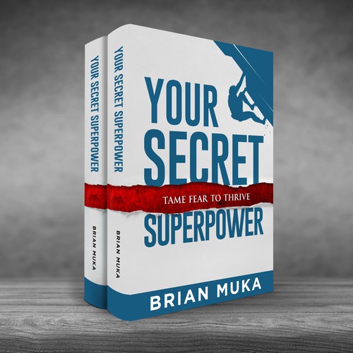 Motivational book cover with the title 'YOUR SECRET SUPERPOWER'