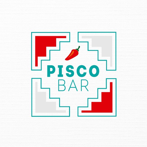 Peruvian design with the title 'Logo for Pisco Bar'