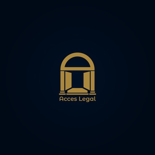 Door logo with the title 'Legal logo'