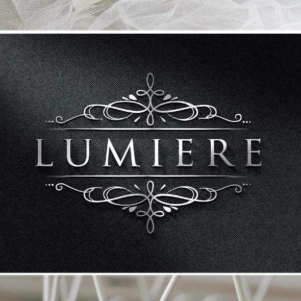 Ornament design with the title 'Event and wedding management company to be lounched with your logo'