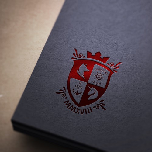 Marriage design with the title 'Emblem for marriage'