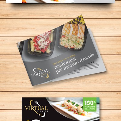 Virtual Chef Brochure And Flyer Design