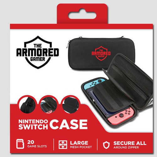 Case design with the title 'Nintendo Switch Case'