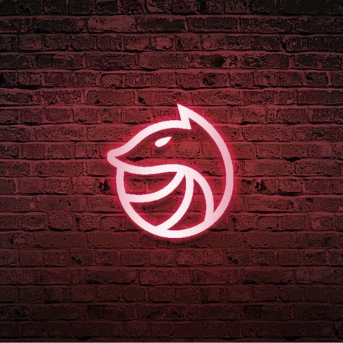 Fox logo with the title 'Minimalist Logo design for Neon Fox'