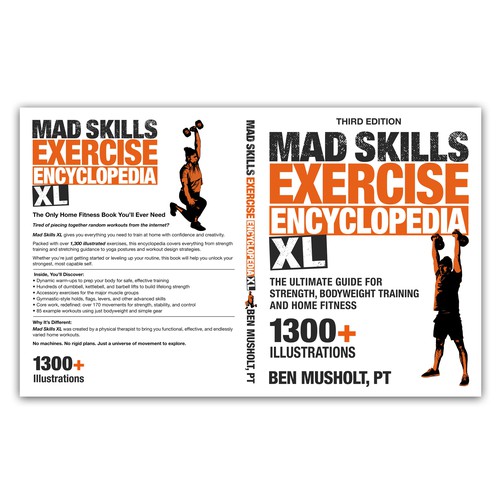 Amazon book cover with the title 'Mad Skills Excercise En cyclopedia XL'