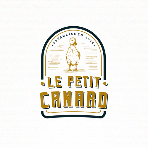 Badge logo with the title 'Old Style Logo'