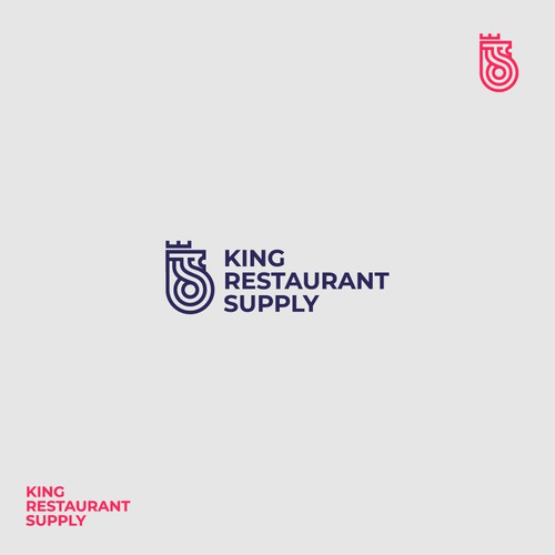 Kingdom logo with the title 'King Restaurant Supply'