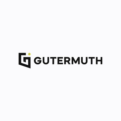 Print design with the title 'Logo for Gutermuth printing company'