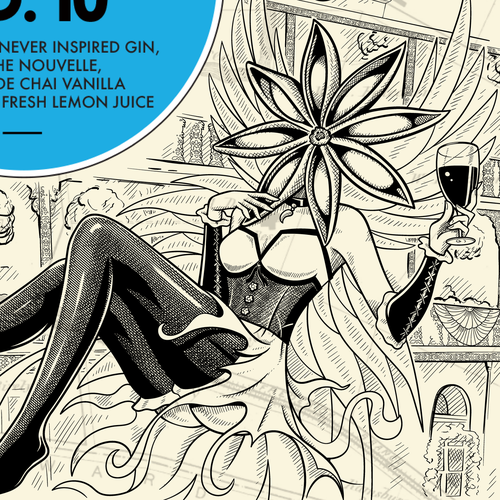 Can label with the title 'Can Design - Absinthe Frappe'