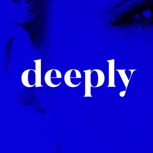 Deep logo with the title 'Bold wordmark for a CBD skincare company'