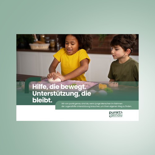 Bold design with the title 'Elegant Post Card Design'