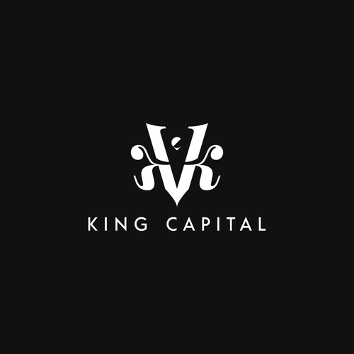 Economic design with the title 'Logo concept for Kings Capital.'