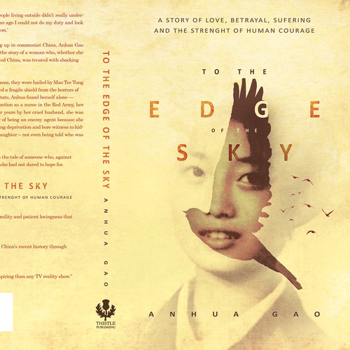 Artsy book cover with the title 'Book Cover Design'