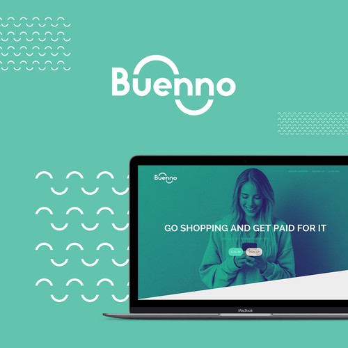 Jade logo with the title 'Rebranding of Buenno. Bold, fun & nice logo for Buenno'