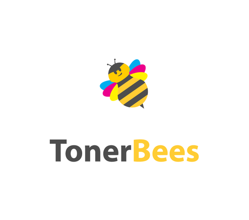 Desk logo with the title 'Toner Bees'