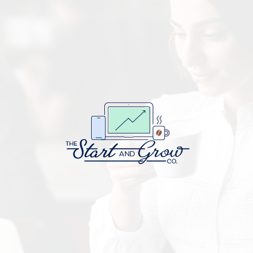 Growing logo with the title 'Start and Grow'