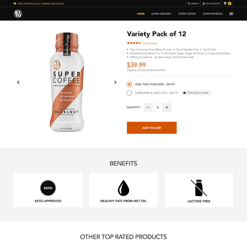 Product page design with the title 'Product Details Page'