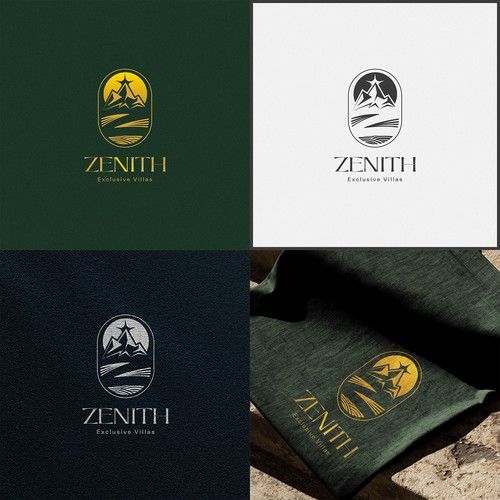 Harmony logo with the title 'ZENITH Exclusive Villas'