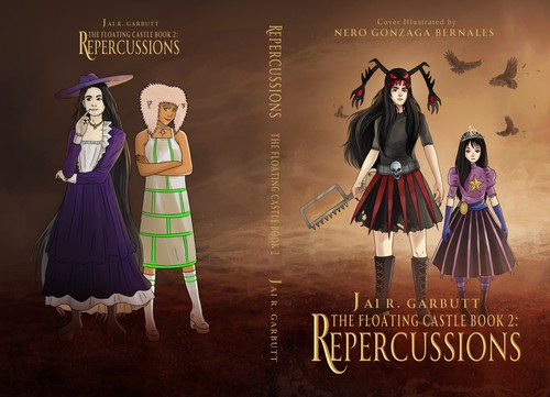 Drawing book cover with the title 'Repercussions '