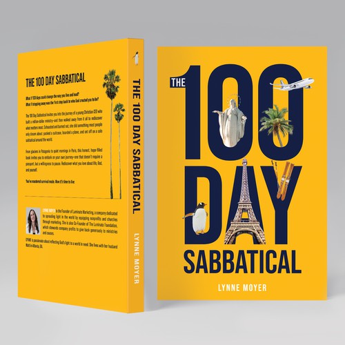 Christian book cover with the title 'The 100 Day Sabbatical'