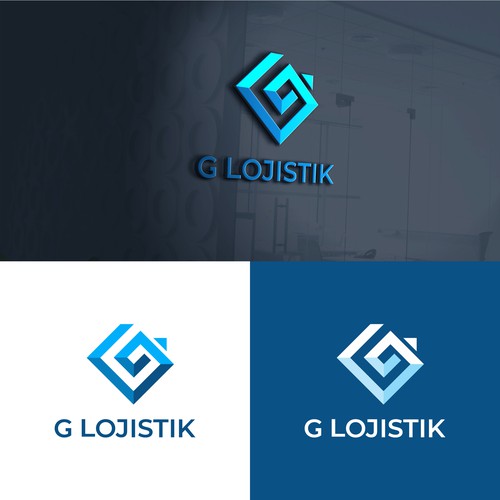 Logistics logo with the title 'Logo for G Lojistik'