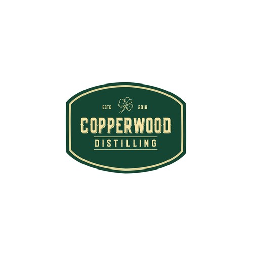 Irish logo with the title 'Logo For Craft Irish Distillery'