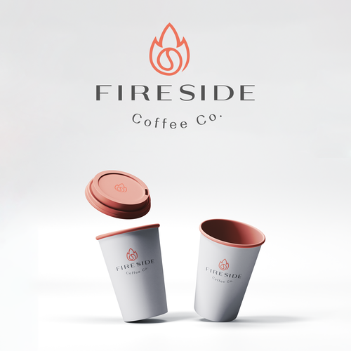 Coffee design with the title 'Coffee logo design'