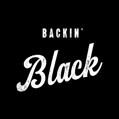 Black brand with the title 'Logo for a political candidate'