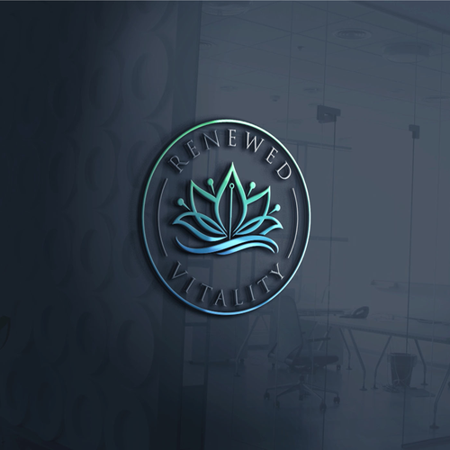 Vitality design with the title 'Memorable and eye catching logo for med spa in the gulf coast'