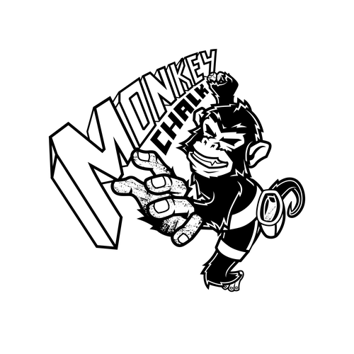 Chalk logo with the title 'Monkey Chalk'