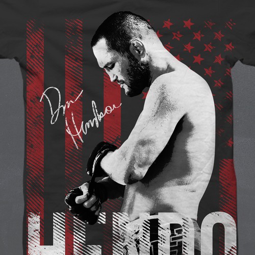 Fitness t-shirt with the title 'Limited edition Tshirt for online MMA training program'