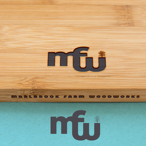 Wood artwork with the title 'Initials for Wood Burning Iron'