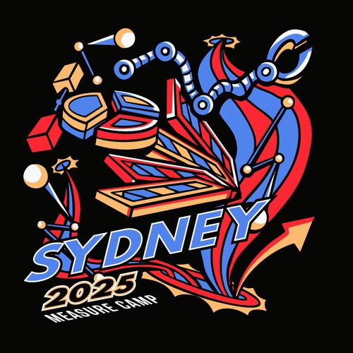 Geometric t-shirt with the title 'Geometric Punk'