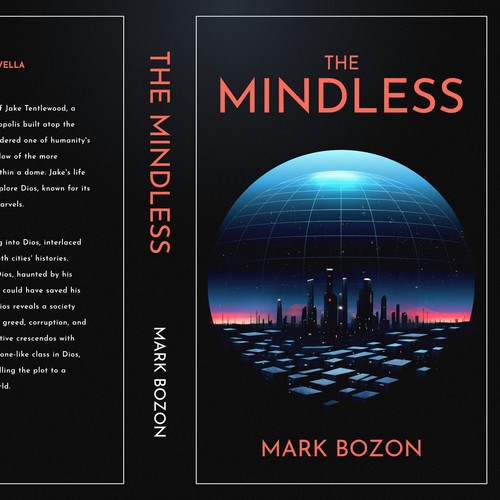 Moody design with the title 'Scifi Book Cover'