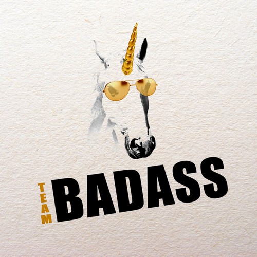 Unicorn logo with the title 'Logo for sales team'