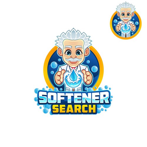 Character artwork with the title 'Softener Search'
