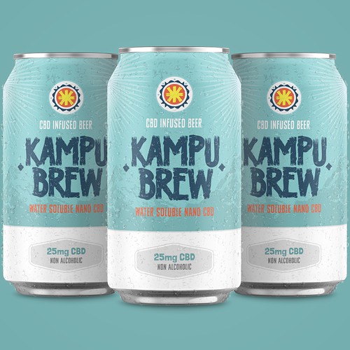 Can design with the title 'Kampu Brew'