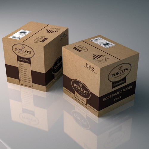 3D packaging with the title 'packaging design'