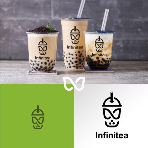 Infinity brand with the title 'Infinitea Logo'