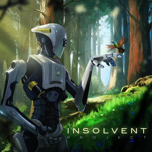 Android design with the title 'CD cover'