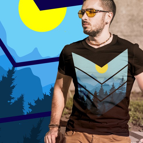 Forest t-shirt with the title 'Forest'