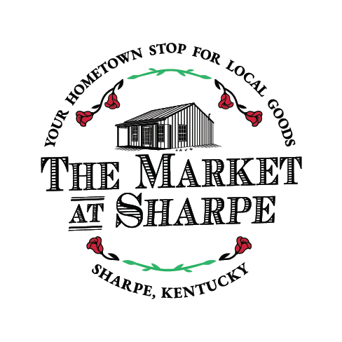 Store design with the title 'Vintage Market Logo'